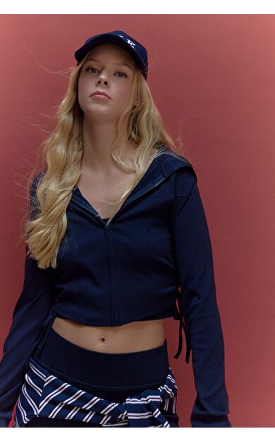 Kapüşonlu Ribana Hırka