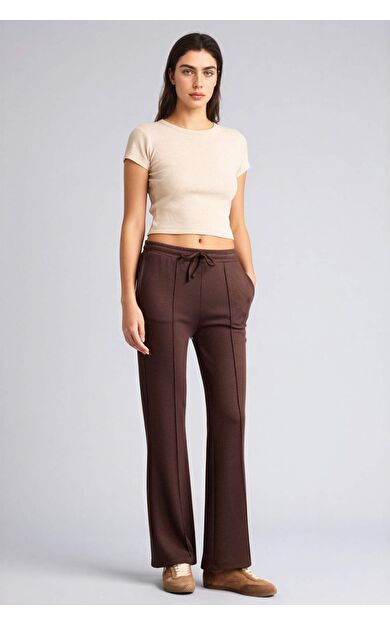 Flare Fıt Modal Pantolon