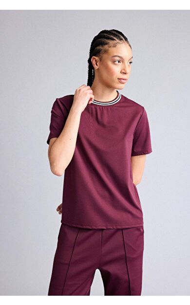 DeFacto Standart Fıt Polo Yaka Sporcu İpek Kısa Kollu Tişört