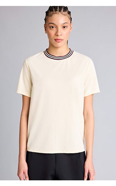 DeFacto Standart Fıt Polo Yaka Sporcu İpek Kısa Kollu Tişört