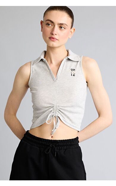 DeFacto NBA Brooklyn Nets Fıtted Polo Yaka Ribana Atlet