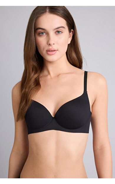 DeFacto Micro Kaplı Yarım Dolgulu Balensiz Tişört Bra