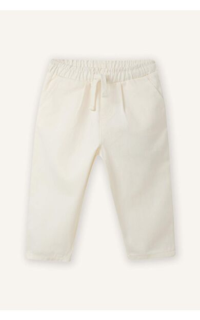 Regular Fıt Düz Paça Gabardin Pantolon Erkek Bebek