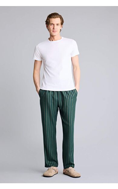 DeFacto Regular Fıt Uzun Boy Flanel Alt