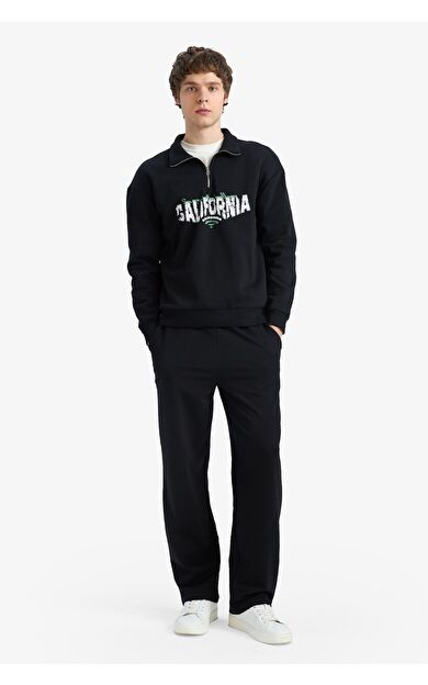 DeFacto Relax Fit İnce Sweatshirt Kumaşı Alt