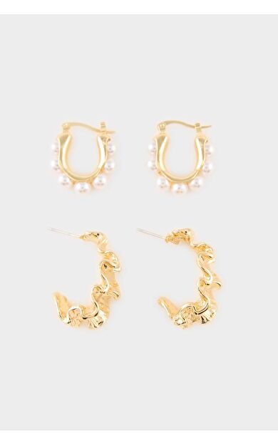 DeFacto Kadın 2'li Küpe