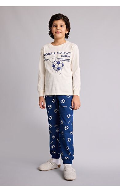DeFacto Regular Fıt 2'li Pijama Takımı Erkek Çocuk
