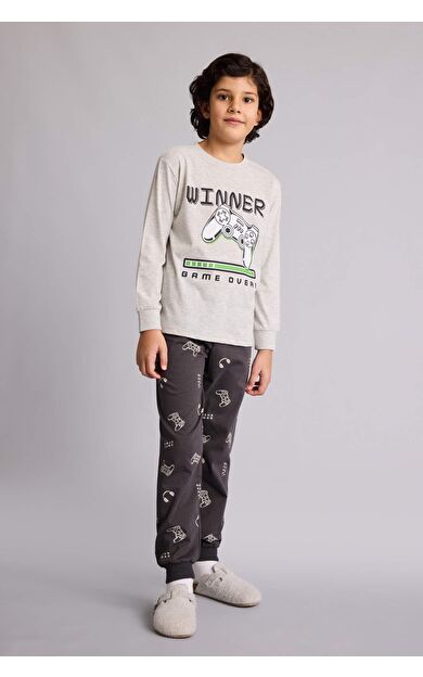 DeFacto Regular Fıt 2'li Pijama Takımı Erkek Çocuk