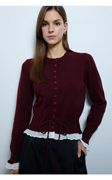 Slim Fit Dar Kesim Hırka