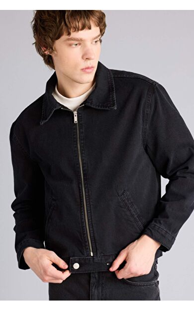 DeFacto Regular Fıt Pamuklu Ceket