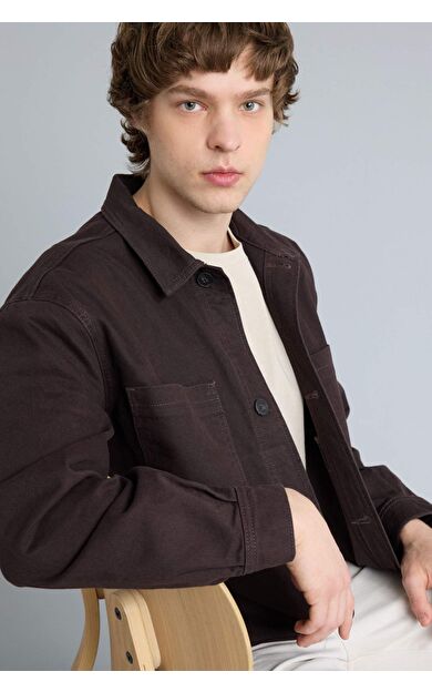 DeFacto Relax Fıt Pamuklu Ceket