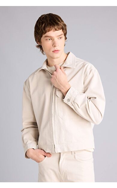 DeFacto Relax Fıt Pamuklu Ceket