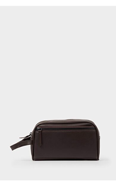 Erkek Suni Deri El Çantası