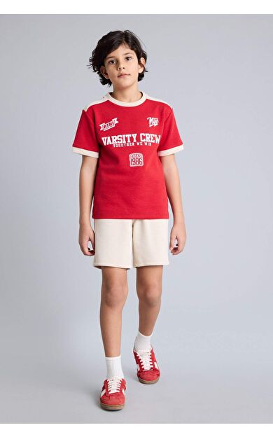 DeFacto Tişört Şort 2'li Takım Erkek Çocuk