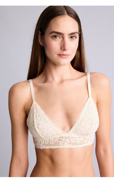 DeFacto Dantelli Kapsız Pedsiz Balensiz Bralet