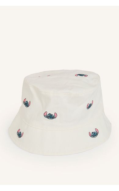 DeFacto Dısney Lılo & Stıtch Nakış Pamuklu Bucket Şapka Kız Çocuk