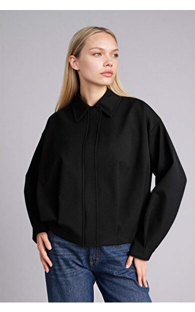 Gömlek Yaka Blazer Ceket