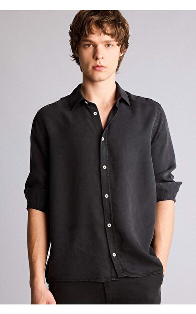 DeFacto Premium Tensel Gömlek