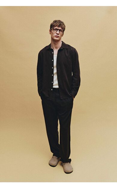 DeFacto Premium Beli Lastikli Pantolon