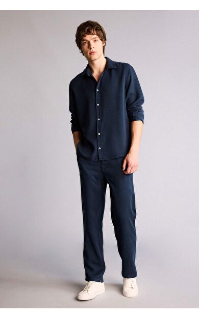 DeFacto Premium Beli Lastikli Pantolon