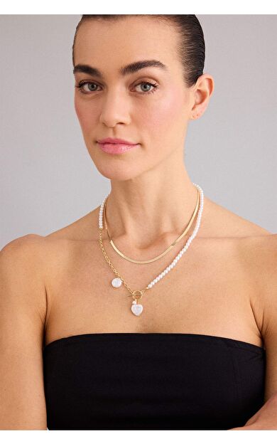 DeFacto Kadın 2'li Kolye