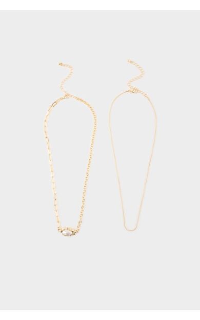 DeFacto Kadın 2'li Kolye