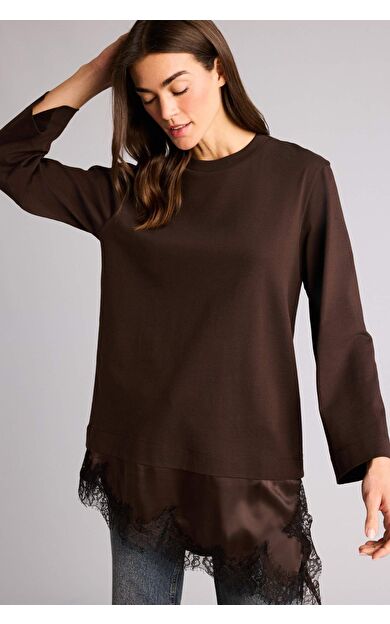 DeFacto Regular Fıt Bisiklet Yaka Kısa Kollu Tunik