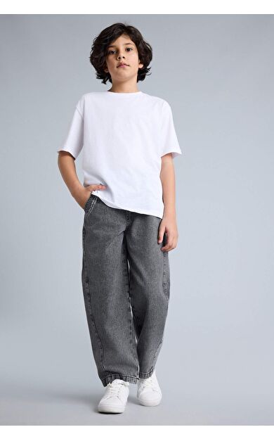 Barrel Fıt Jean Pantolon Erkek Çocuk