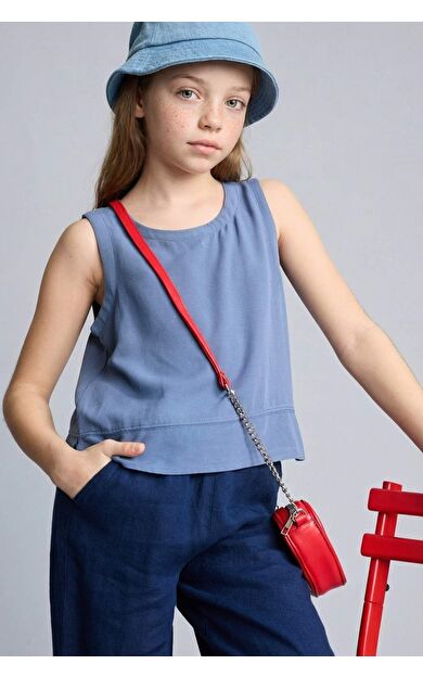 DeFacto Kısa Kollu Bluz Kız Çocuk