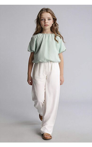 DeFacto Kısa Kollu Bluz Kız Çocuk