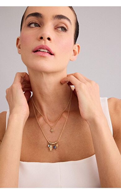 DeFacto Kadın 2'li Kolye