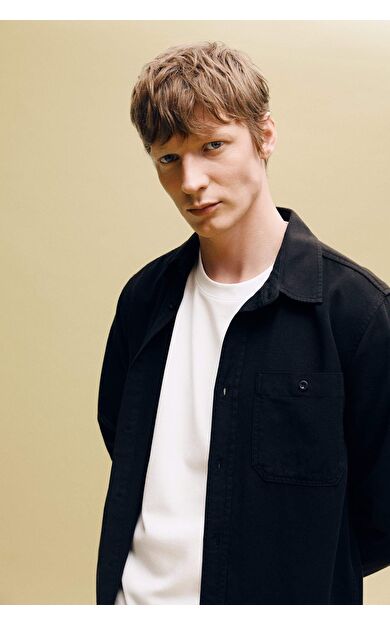 DeFacto Premium Twill Gömlek