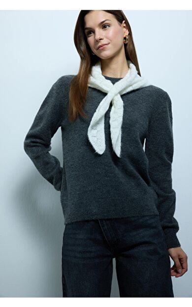 DeFacto Slim Fit Triko Kazak