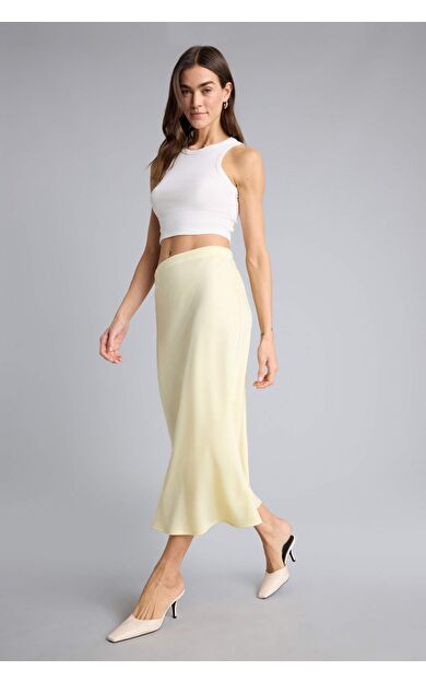 A Kesim Normal Bel Saten Etek