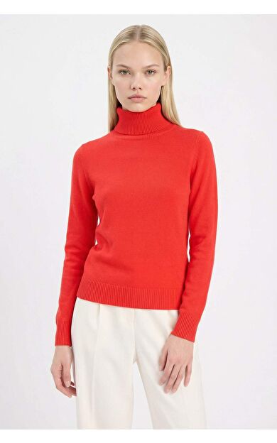 DeFacto Regular Fit Balıkçı Yaka Kazak