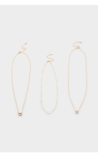 DeFacto Kadın 3'lü Kolye