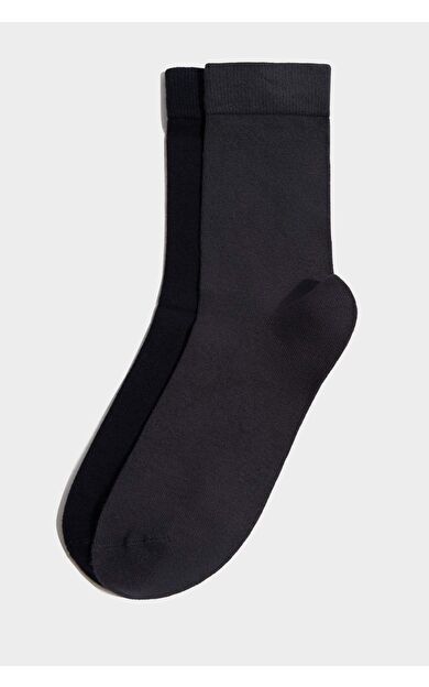 Erkek 2'li Bambu Bambu Çorap