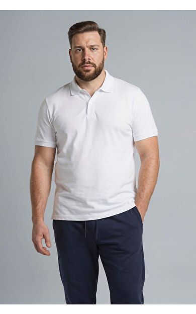 %100 Pamuk Polo Tişört