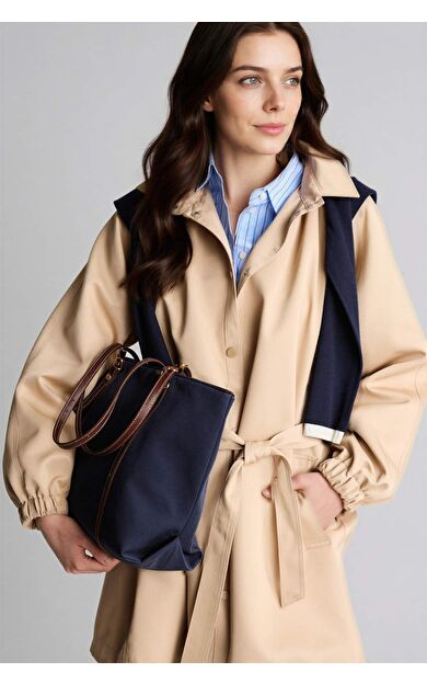 DeFacto Regular Fıt Gabardin Trençkot