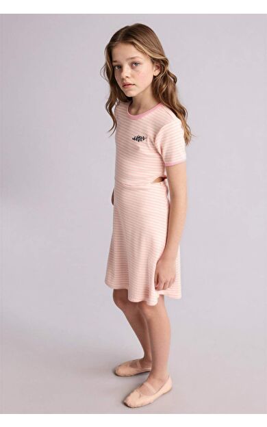 DeFacto Pamuklu Elbise Kız Çocuk
