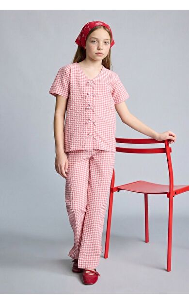 DeFacto Regular Fıt 2'li Pijama Takımı Kız Çocuk