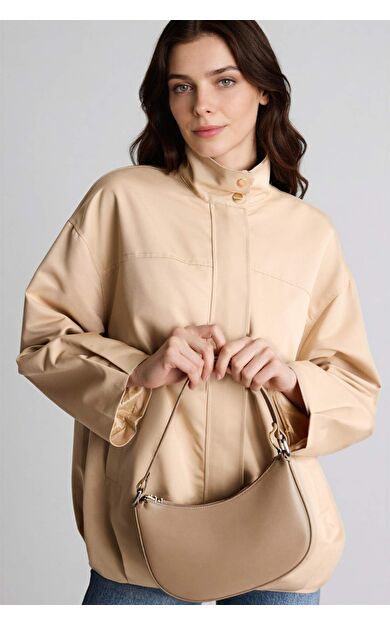 DeFacto Regular Fıt Hakim Yaka Gabardin Blazer Ceket