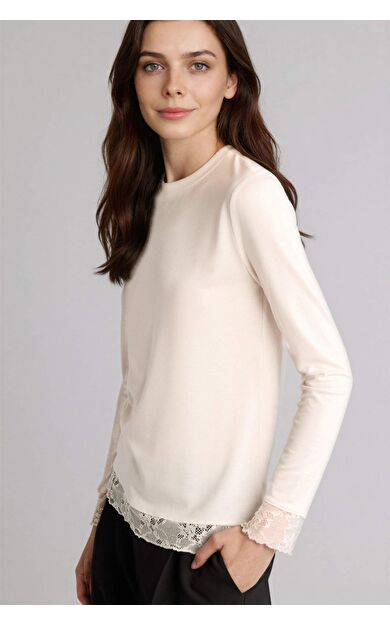 DeFacto Fıtted Modal Uzun Kollu Tunik