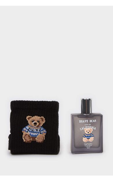 Erkek Ayıcıklı Pamuklu Uzun Çorap