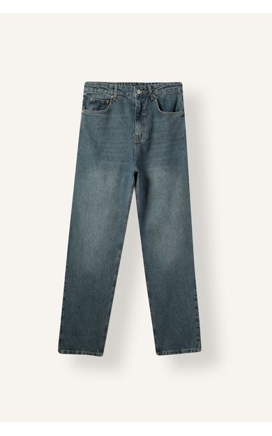 DeFacto Baggy Fıt Normal Bel Geniş Paça Jean Pantolon İndigo