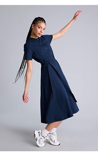 DeFacto Standart Fıt Pike Elbise