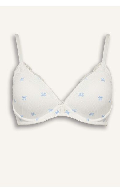 DeFacto Dantel Detaylı Kaplı Pedli Balensiz Tişört Bra