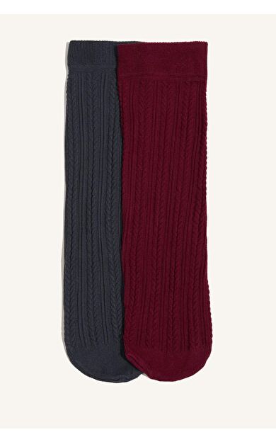 DeFacto Kadın 2'li Uzun Çorap