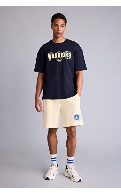 DeFacto NBA Golden State Warrıors Standart Fıt Şort