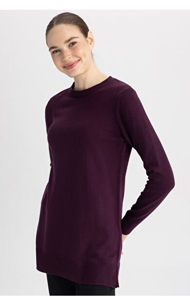 DeFacto Regular Fit Bisiklet Yaka Tunik
